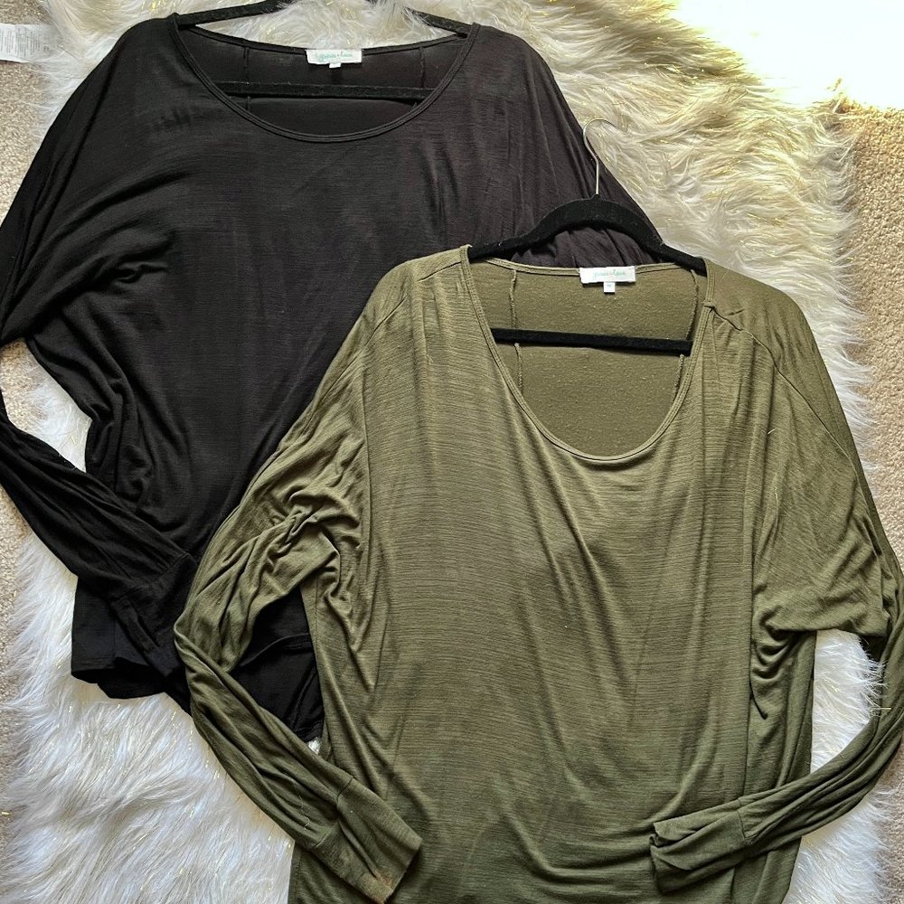 G&L Black/Olive Long Sleeves